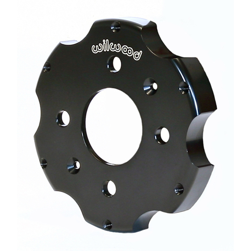 Wilwood Hat, Big Brake, 6x6.25 in Rotor, 0.750 Offset, 3.06 in. Reg, 4x3.93 in. Hat, Fixed Mt, Alum, Black E-Coat, Each