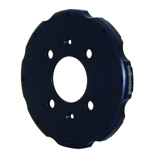 Wilwood Hat, Big Brake, 8x7.00 in Rotor, 0.830 Offset, 2.53 in. Reg, 4x3.93 in. Hat, Fixed Mt, Alum, Black E-Coat, Each