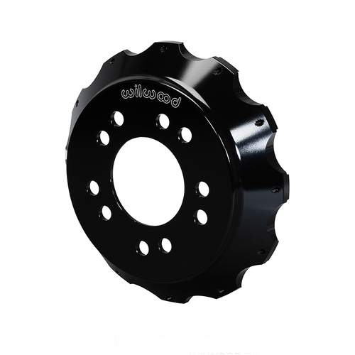 Wilwood Hat, Big Brake, 12x8.75 in Rotor, 1.500 Offset, 3.06 in. Reg, 5x4.50/5x4.75 in. Hat, Fixed Mt, Alum, Black E-Coat, Each