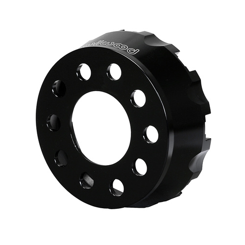 Wilwood Hat, Dynamic Drag, 8Lug-7.18 in Rotor, 1.960 Offset, 3.06 in. Reg, 5x5.00/5x4.75 in. Hat, Dynamic Lug Mt, Alum, Type III Anodize, Each