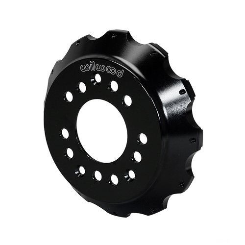 Wilwood Hat, Big Brake, 12x8.75 in Rotor, 1.500 Offset, 3.06 in. Reg, 5x4.50/5x4.75 in. Hat, Fixed Mt, Alum, Black E-Coat, Each