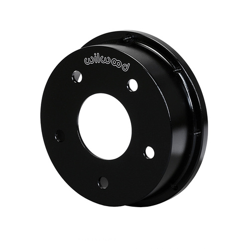 Wilwood Hat, Drag, 8x7.00 in Rotor, 1.960 Offset, 2.78 in. Reg, 5x4.75 in. Hat, Fixed Mt, Alum, Black E-Coat, Each