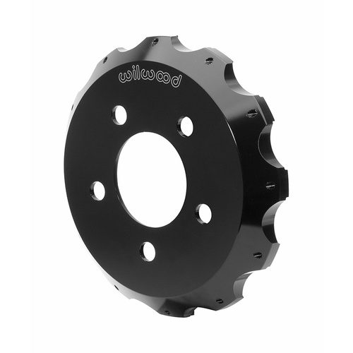 Wilwood Hat, Big Brake, 12x8.75 in Rotor, 1.000 Offset, 3.06 in. Reg, 5x4.72 in. Hat, Fixed Mt, Alum, Black E-Coat, Each