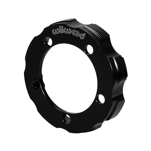 Wilwood Hat, Big Brake, 8x7.00 in Rotor, 1.450 Offset, 4.67 in. Reg, 5x5.50 in. Hat, Fixed Mt, Alum, Black E-Coat, Each