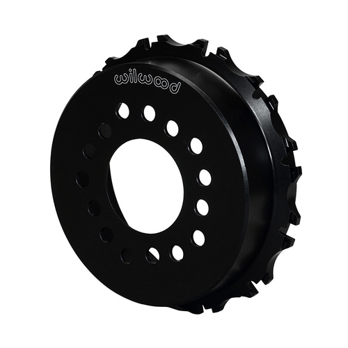 Wilwood Hat, Parking Brake, 12x8.75 in Rotor, 1.950 Offset, 3.06 in. Reg, 5x4.50/5x4.75/5x5.00 in. Hat, Dynamic Mt, Alum, Type III Anodize, Each