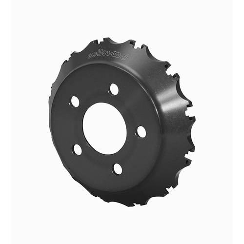 Wilwood Hat, Big Brake, 12x8.75 in Rotor, 1.380 Offset, 2.80 in. Reg, 5x4.50 in. Hat, Dynamic Mt, Alum, Type III Anodize, Each