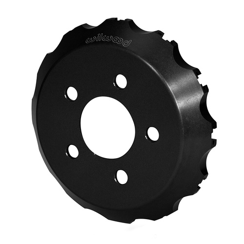 Wilwood Hat, Big Brake, 12x8.75 in Rotor, 1.200 Offset, 2.80 in. Reg, 5x4.50 in. Hat, Dynamic Mt, Alum, Type III Anodize, Each