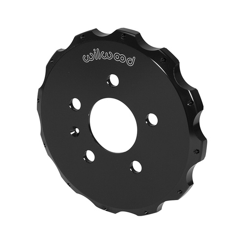 Wilwood Hat, Big Brake, 12x8.75 in Rotor, 0.550 Offset, 2.68 in. Reg, 5x4.41 in. Hat, Fixed Mt, Alum, Black E-Coat, Each