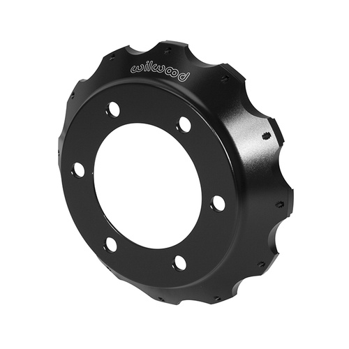 Wilwood Hat, Truck, 12x8.75 in Rotor, 1.500 Offset, 4.26 in. Reg, 6x5.50 in. Hat, Fixed Mt, Alum, Black E-Coat, Each