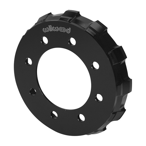 Wilwood Hat, Truck, 12x9.75 in Rotor, 1.340 Offset, 5.09 in. Reg, 8x6.692 in. Hat, Fixed Mt, Alum, Black E-Coat, Each