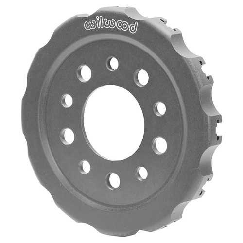 Wilwood Hat, Big Brake, 12x8.75 in Rotor, 0.550 Offset, 2.66 in. Reg, 5x4.72 in. Hat, Dynamic Mt, Alum, Type III Anodize, Each