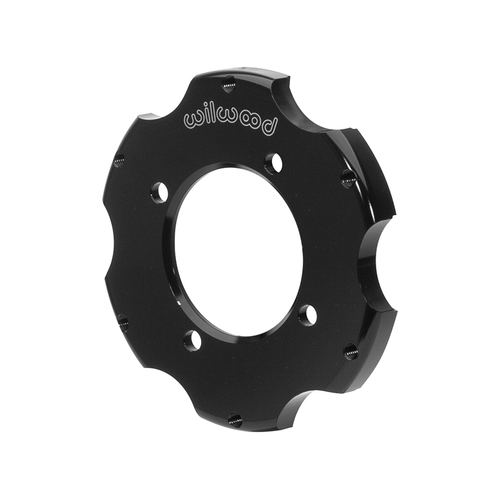 Wilwood Hat, Big Brake, 8x7.00 in Rotor, 0.725 Offset, 3.13 in. Reg, 4x4.00 in. Hat, Fixed Mt, Alum, Black E-Coat, Each