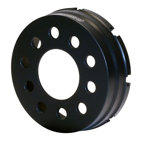 Wilwood Hat, Drag, 8x7.00 in Rotor, 1.960 Offset, 3.06 in. Reg, 5x4.75/5x5.00 in. Hat, Dynamic Mt, Alum, Black Anodize, Each