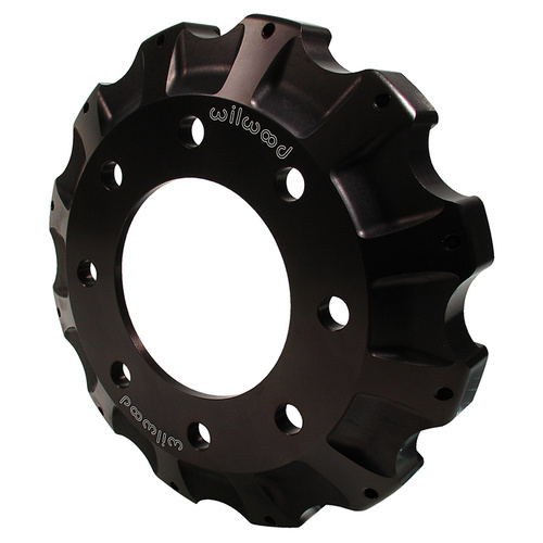Wilwood Hat, Truck, 12x10.75 in Rotor, 1.550 Offset, 4.64 in. Reg, 8x6.50 in. Hat, Fixed Mt, Alum, Black E-Coat, Each