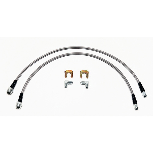 Wilwood Flexline, 24.00 in. Length, M12 IF Female to -3 Female, GM 1500 2007-2018, Front, Kit