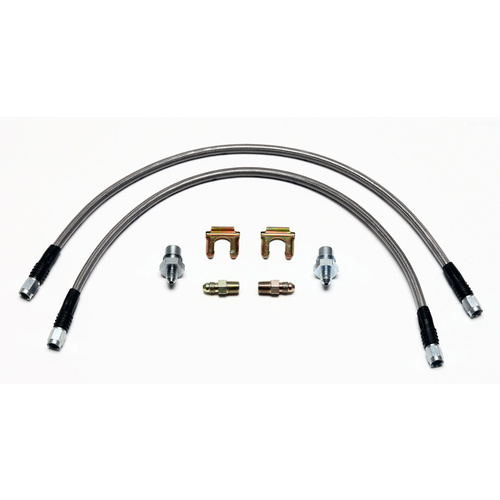 Wilwood Flexline, 20.00 in. Length, -3 Female to -3 Female, Universal Brake Line, Kit
