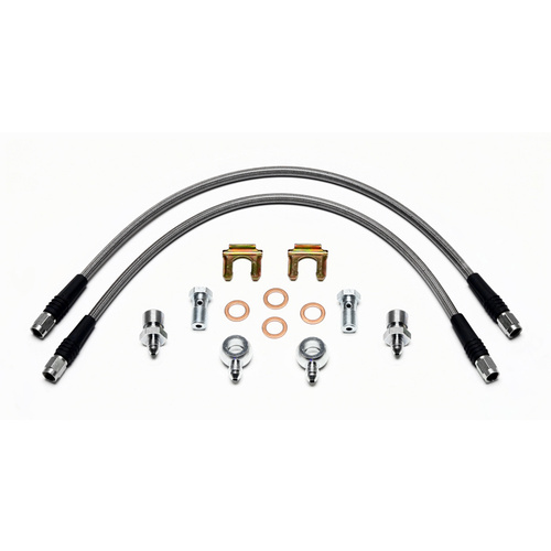 Wilwood Flexline, 18.00 in. Length, -3 Female to -3 Female, D52 Caliper, Kit