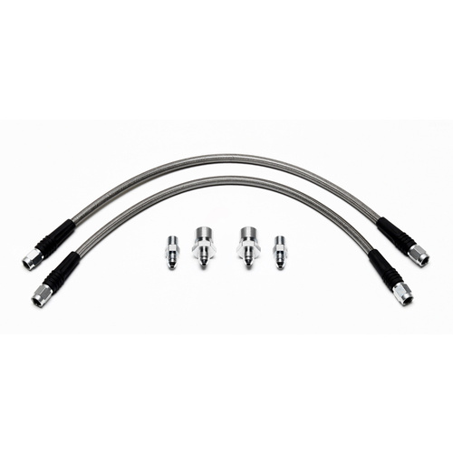 Wilwood Flexline, 16.00 in. Length, -3 Female to -3 Female, 95-2005 Miata, Kit