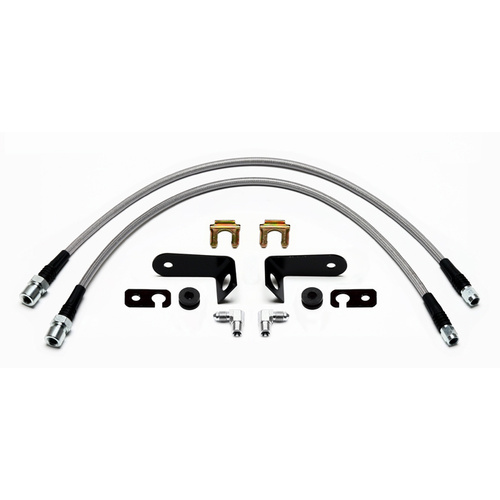 Wilwood Flexline, 22.00 in. Length, M10 BF Female to -3 Female, For Honda CRZ 2011 Front, Kit