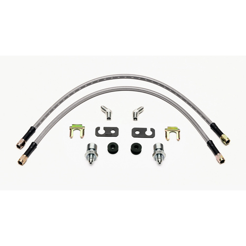 Wilwood Flexline, 18.00 in. Length, -3 Female to -3 Female, Universal, Kit