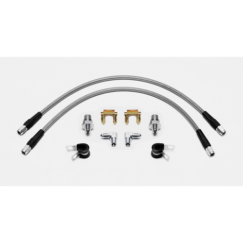 Wilwood Flexline, 18.00 in. Length, -3 Female to -3 Female, Universal Brake Line, Kit