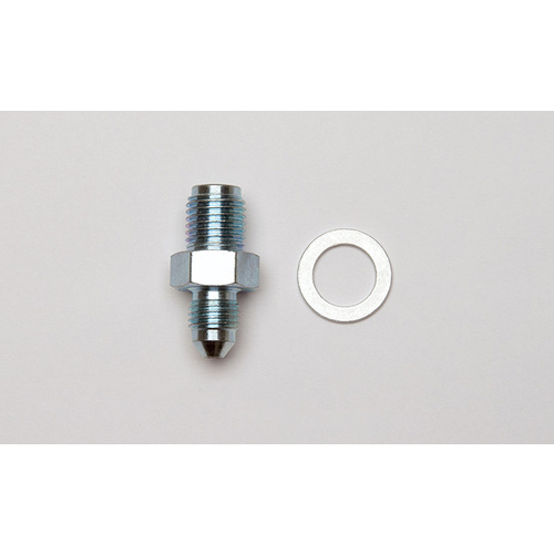 Wilwood Fitting Kit, Inlet, Straight, -3 To 7/16-20 W/Crush Washer, Gs Remote Master Cylinder