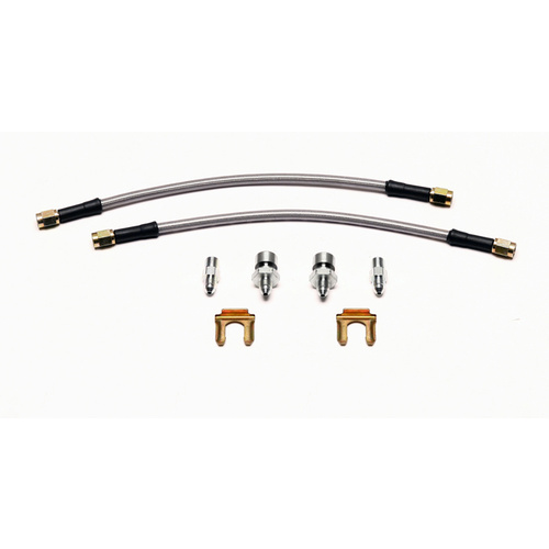 Wilwood Flexline, 12.00 in. Length, -3 Female to -3 Female, 06-15 Miata, Kit