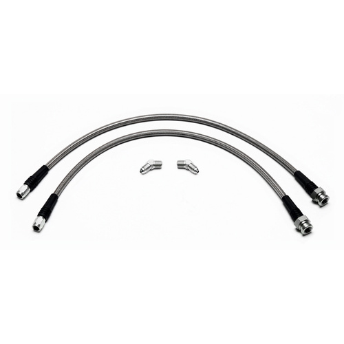 Wilwood Flexline, 19.00 in. Length, M10 BF Female to -3 Female, Sunfire/Cavalier Front, Kit