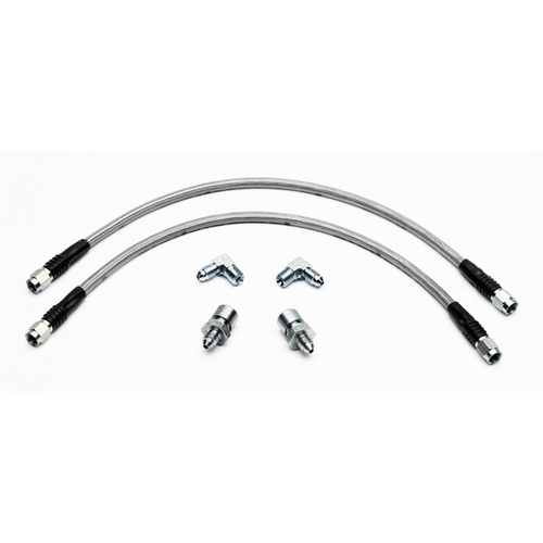 Wilwood Flexline, 10.00 in. Length, -3 Female to -3 Female, GTO 05-06 Rear, Kit