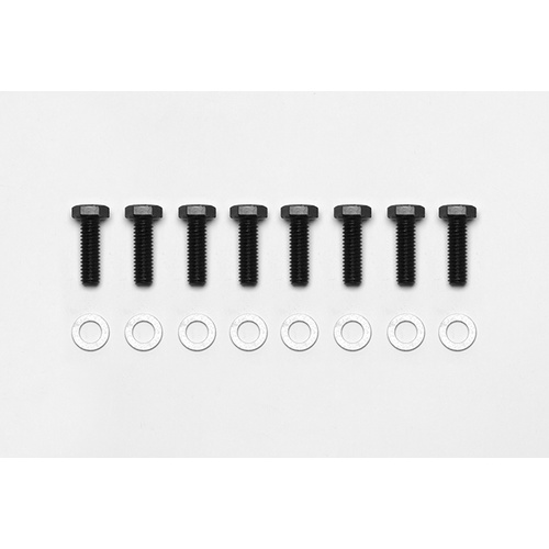 Wilwood Bolt, Hex Head, Alloy Steel, Grade 8, Hex, 1.000 in. Length, 5/16-18 Thread, Kit