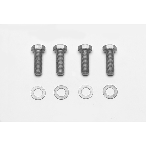 Wilwood Bolt, Hex Head, Alloy Steel, Grade 8, Hex, 1.500 in. Length, 1/2-20 Thread, Kit