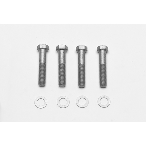 Wilwood Bolt, Hex Head, Alloy Steel, Grade 8, Hex, 2.250 in. Length, 7/16-20 Thread, Kit