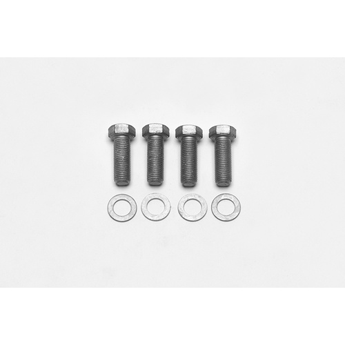 Wilwood Bolt, Hex Head, Alloy Steel, Grade 8, Hex, 1.250 in. Length, 7/16-20 Thread, Kit