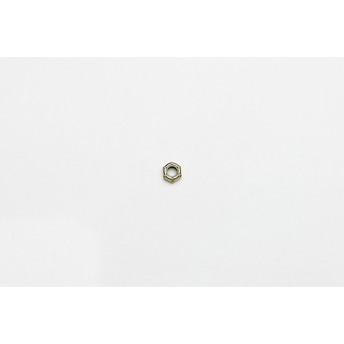 Wilwood Nut, 5/16-24, Nylock, Shoulder, Std Pattern Zinc, Type Ii, Gold