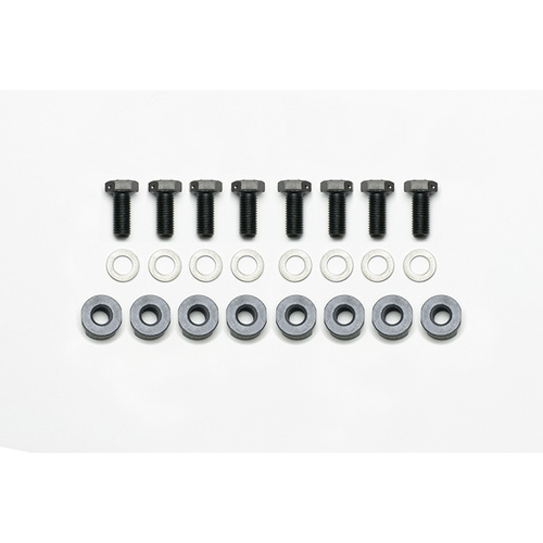 Wilwood Bolt, Hex Head, Alloy Steel, Grade 8, Hex, 0.750 in. Length, 5/16-24 Thread, Kit