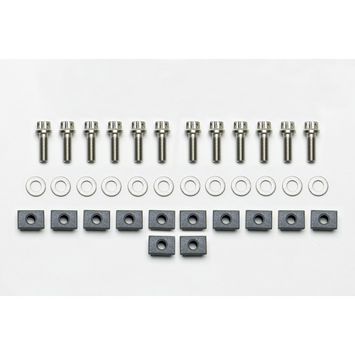 Wilwood Bolt, 12 Point, Stainless, 18-8, 12 Point, 0.750 in. Length, 1/4-28 Thread, Kit