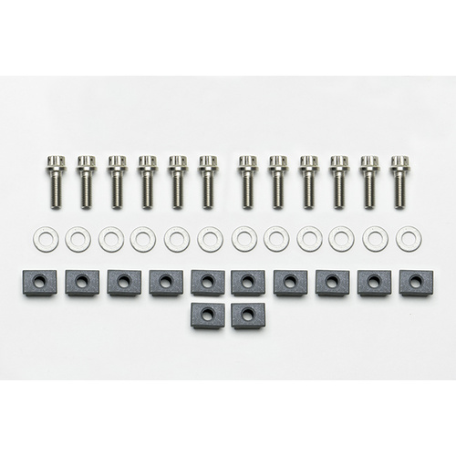 Wilwood Bolt, 12 Point, Stainless, 18-8, 12 Point, 0.750 in. Length, 1/4-28 Thread, Kit