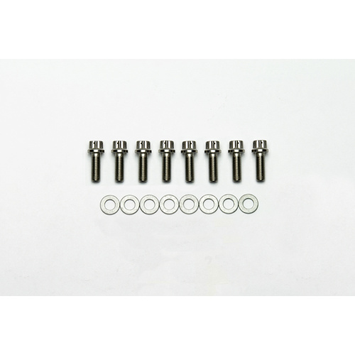 Wilwood Bolt, 12 Point, Stainless, 18-8, 12 Point, 0.750 in. Length, 1/4-28 Thread, Kit