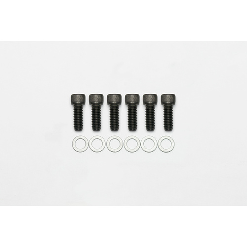 Wilwood Bolt, Socket Head, Alloy Steel, Grade 8, Hex Drive, 1.000 in. Length, 3/8-16 Thread, Kit