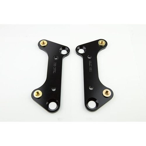 Wilwood Bracket, Front, Lug Mount, Aluminum, 5.25 Mount Center, 3/8-24 Thread, 10.75 in. Rotor, LH & RH, Pair