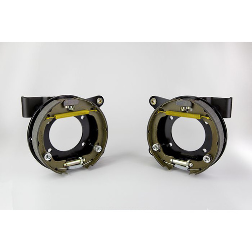 Wilwood Bracket, Disc/Drum, FDL, Aluminum, 5.25 Mount Center, 3/8-24 Thread, 12.19 in. Rotor, LH & RH, Pair