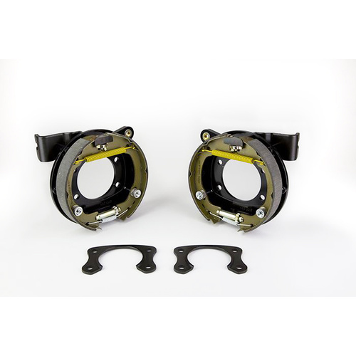 Wilwood Bracket, Disc/Drum, FDL, Aluminum, 5.25 Mount Center, 3/8-24 Thread, 12.19 in. Rotor, LH & RH, Pair