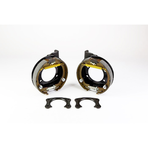 Wilwood Bracket, Disc/Drum, (Less Caliper Brackets), Aluminum, 12.88-14.00 in. Rotor, LH & RH, Pair