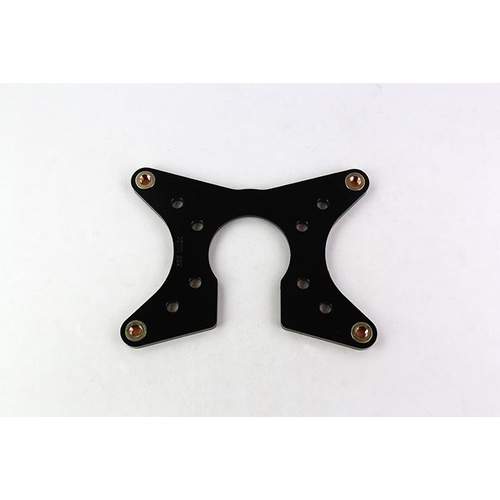 Wilwood Bracket, Rear, Dual Drag, Aluminum, 5.25 Mount Center, 3/8-24 Thread, 11.44 in. Rotor, LH or RH, Each