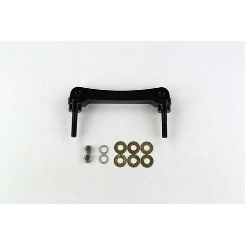 Wilwood Bracket, Rear, Aluminum, 5.98 Mount Center, 3/8-24 Thread, 12.88 in. Rotor, LH or RH, Each