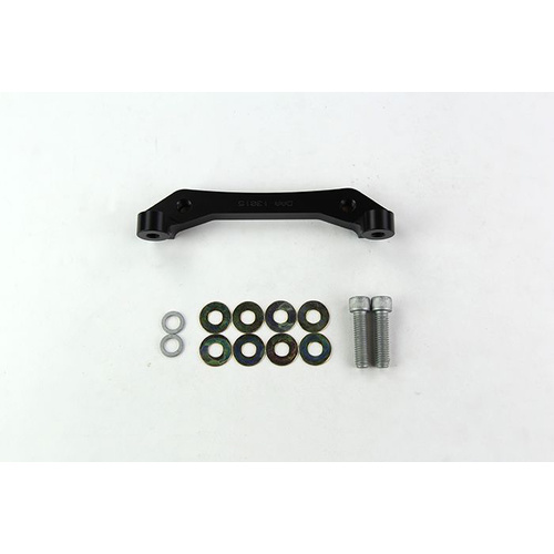 Wilwood Bracket, Rear, Aluminum, 5.98 Mount Center, 3/8-24 Thread, 12.88 in. Rotor, LH or RH, Each
