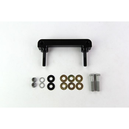 Wilwood Bracket, Open Wheel, Inboard, Aluminum, 4.75 Mount Center, 3/8-24 Thread, 10.5 in. Rotor, LH or RH, Each