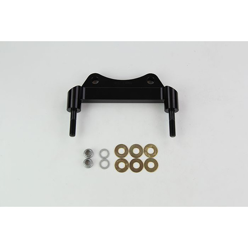 Wilwood Bracket, Rear, Aluminum, 5.98 Mount Center, 3/8-24 Thread, 12.88 in. Rotor, LH or RH, Each