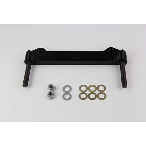 Wilwood Bracket, Front, Radial Mount, Aluminum, 9.63 Mount Center, 1/2-20 Thread, 16 in. Rotor, LH or RH, Each