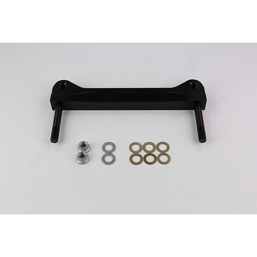 Wilwood Bracket, Front, Radial Mount, Aluminum, 9.63 Mount Center, 1/2-20 Thread, 16 in. Rotor, LH or RH, Each